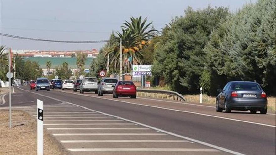 25 millones para duplicar y reordenar el tráfico en el acceso a Badajoz por la carretera de Sevilla