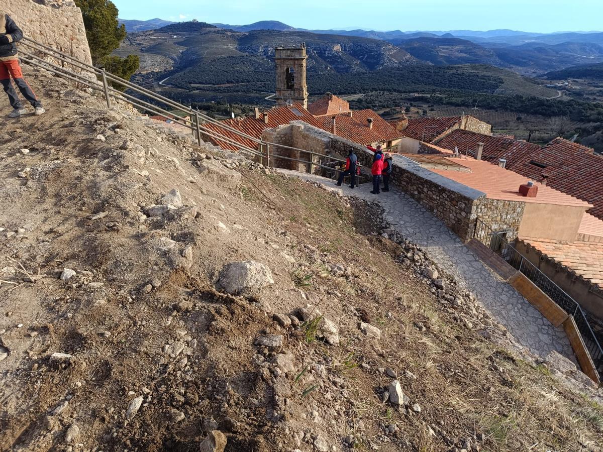 Las obras en Culla forman parte de un proyecto estratégico con 11 actuaciones para impulsar el uso turístico y cultural del núcleo histórico.
