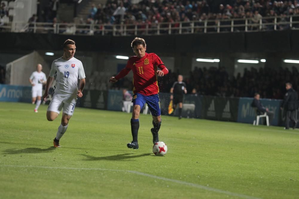 España-Eslovaquia sub-21 en Cartagena