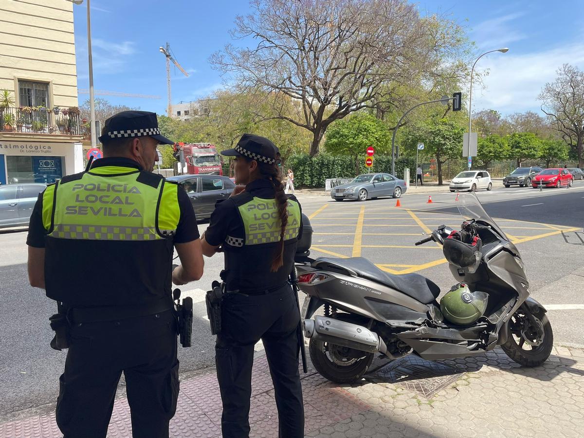 Dispositivo de tráfico en Virgen de Luján
