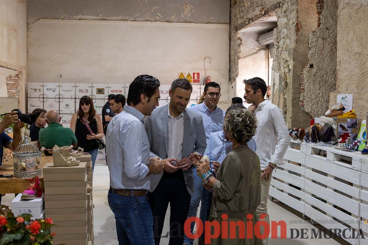 Feria del calzado en Caravaca