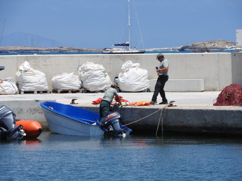 Detenidos 57 migrantes llegados a Baleares en cinco pateras