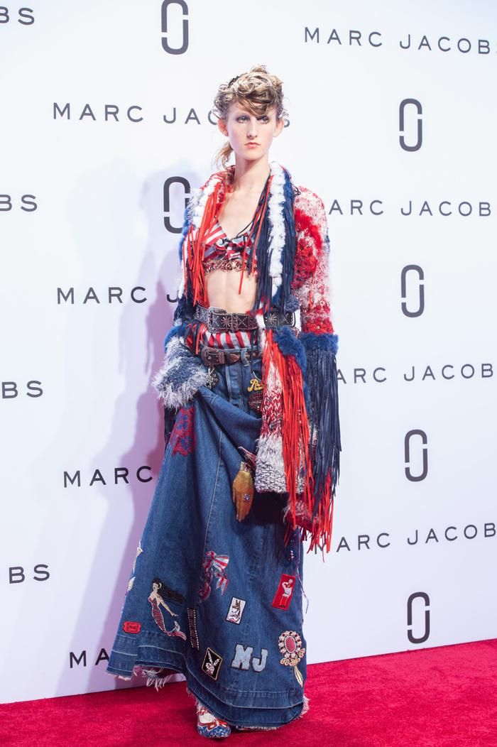 New York Fashion Week: Marc Jacobs, conjunto estampado
