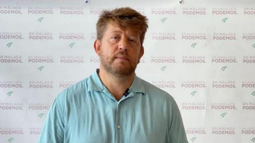 El candidato de Podemos, Nico Sguiglia.