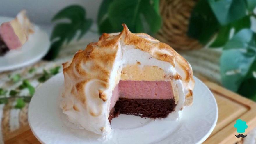 Tarta Alaska: el postre con helado por dentro y merengue por fuera más delicioso