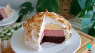 Tarta Alaska: el postre con helado por dentro y merengue por fuera más delicioso