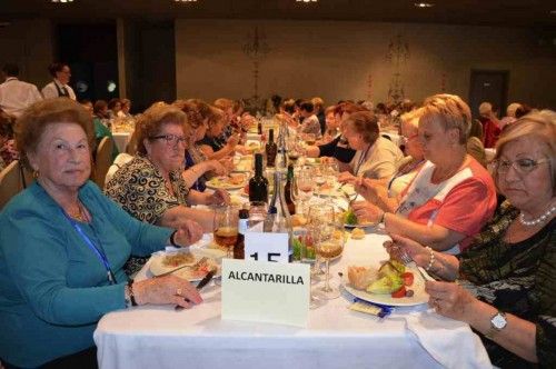 Almuerzo de la asociacion de viudas en Murcia