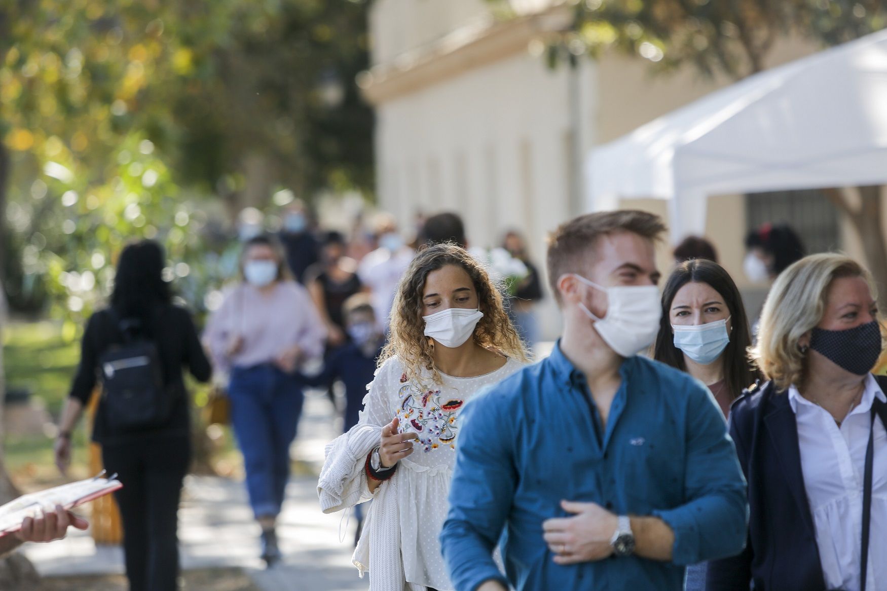 Los cementerios de València, vacíos el día de Todos los Santos