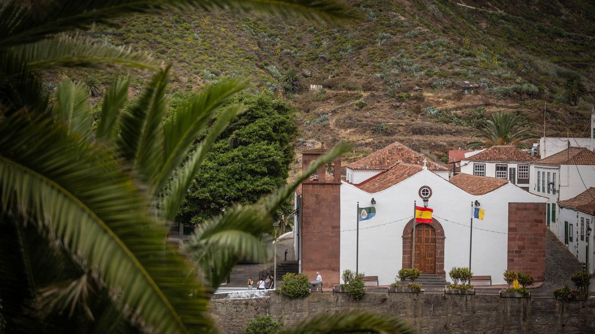 Iglesia de las Nieves, en Taganana