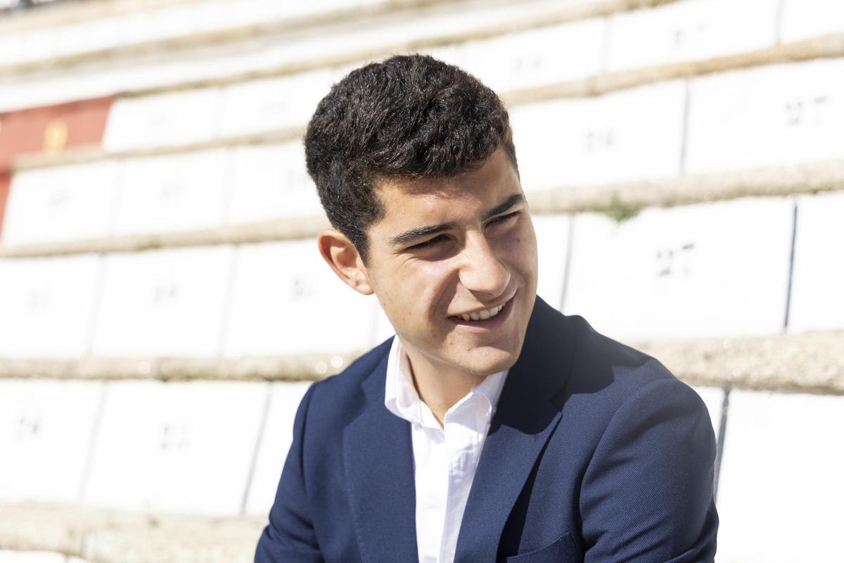 David Gutiérrez, el niño que sueña con ser torero