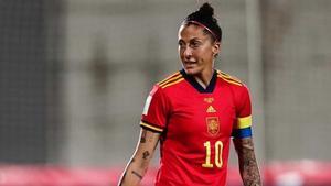 Jenni Hermoso con la selección española