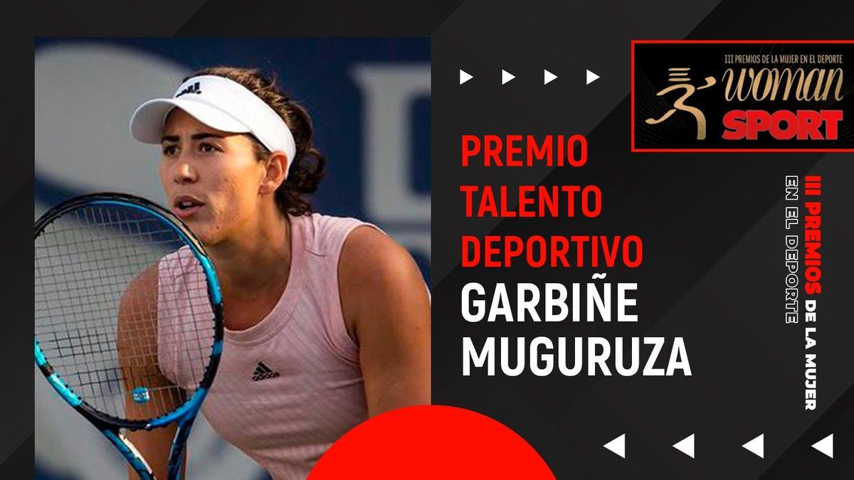 III Gala Woman&Sport - Premio Talento: Garbiñe Muguruza