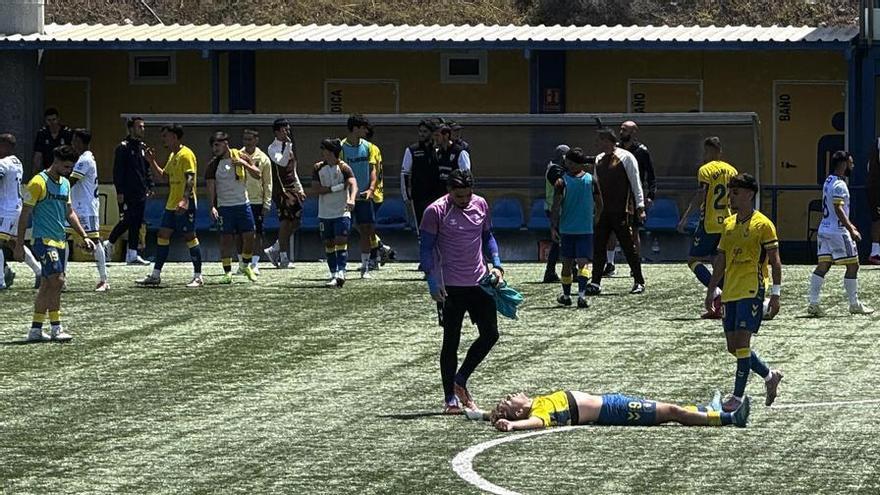 Juan Manuel fabrica otro milagro: épico filial de la UD Las Palmas y a un centímetro de la salvación