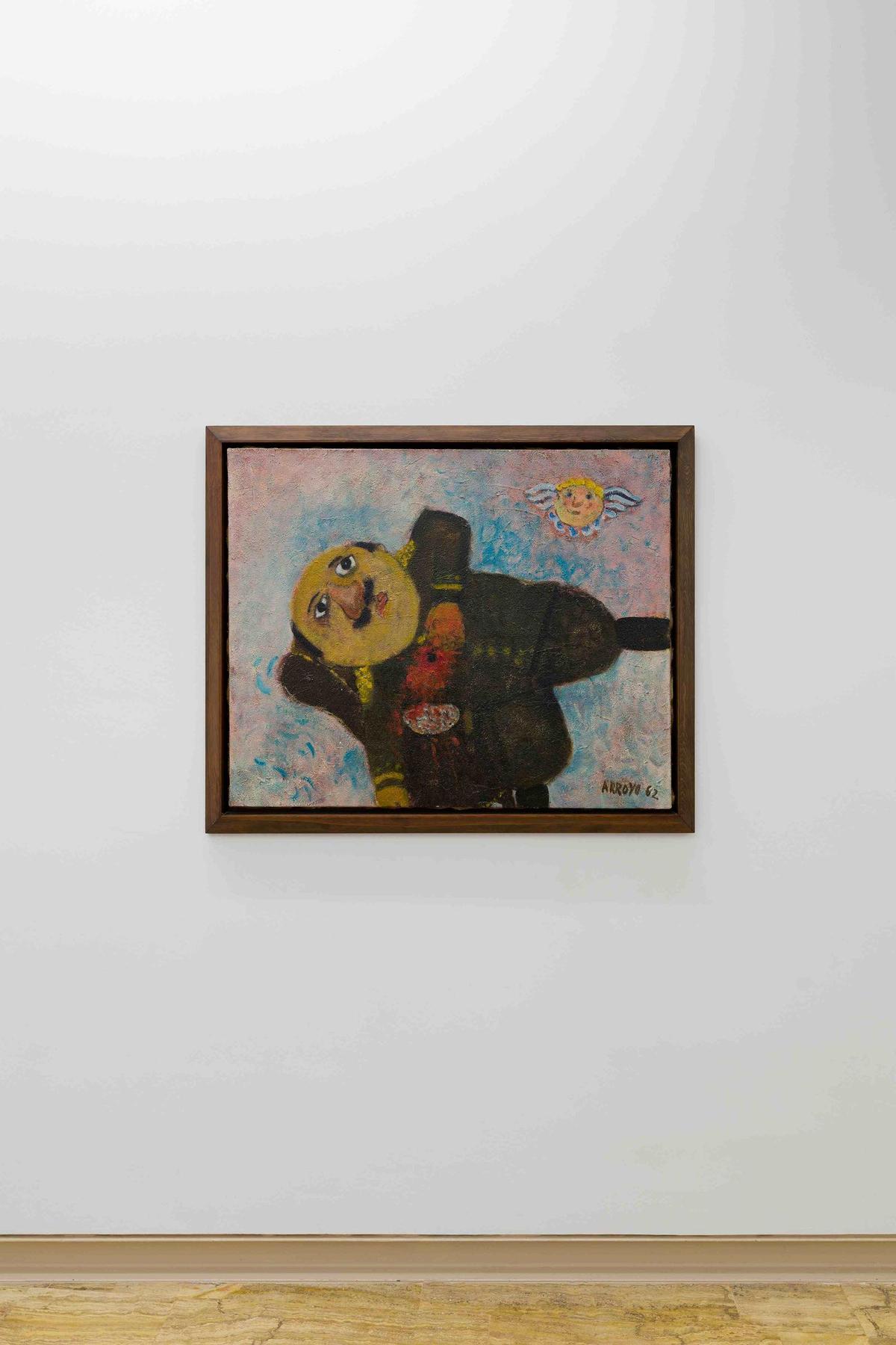 Una obra de Eduardo Arroyo.