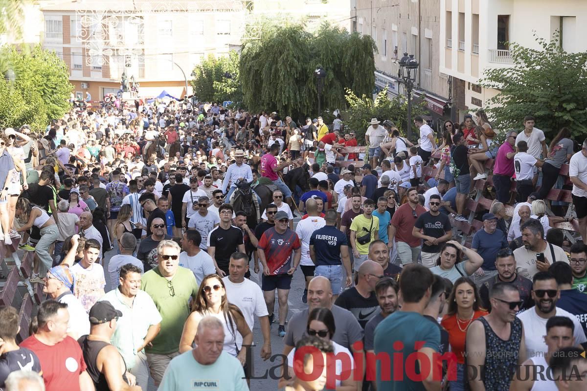 El segundo encierro de las Fiestas de Moratalla se salda con un herido