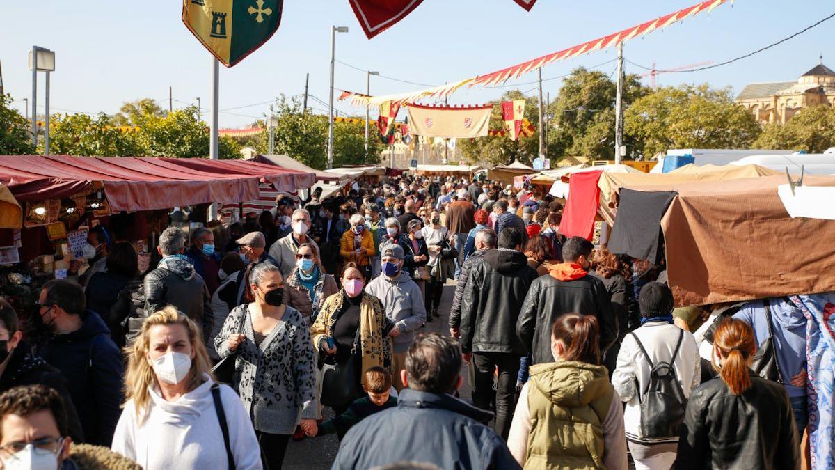 Ambiente en el Mercado Medieval de Córdoba.