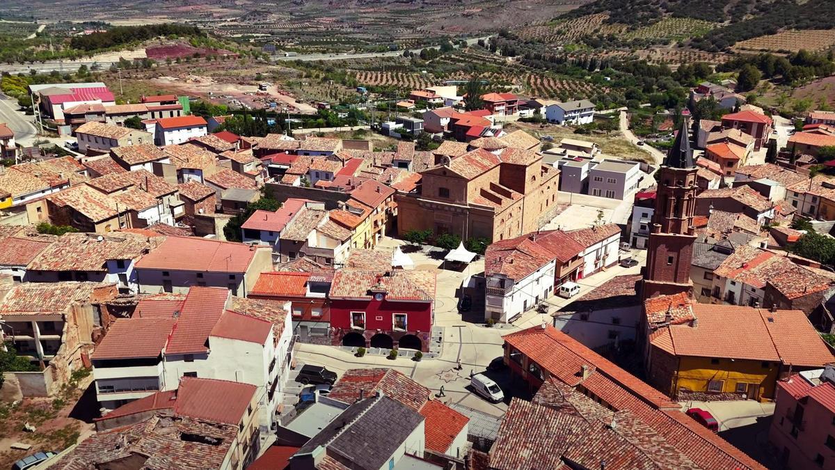 Panorámica de El Frasno