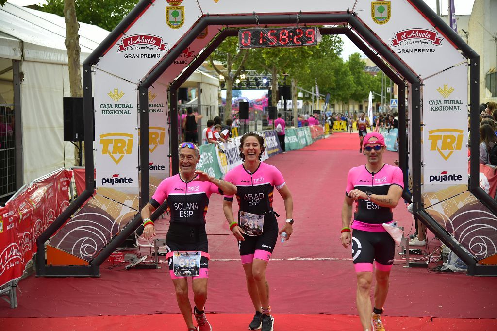 Llegada del triatlón de Fuente Álamo (I)