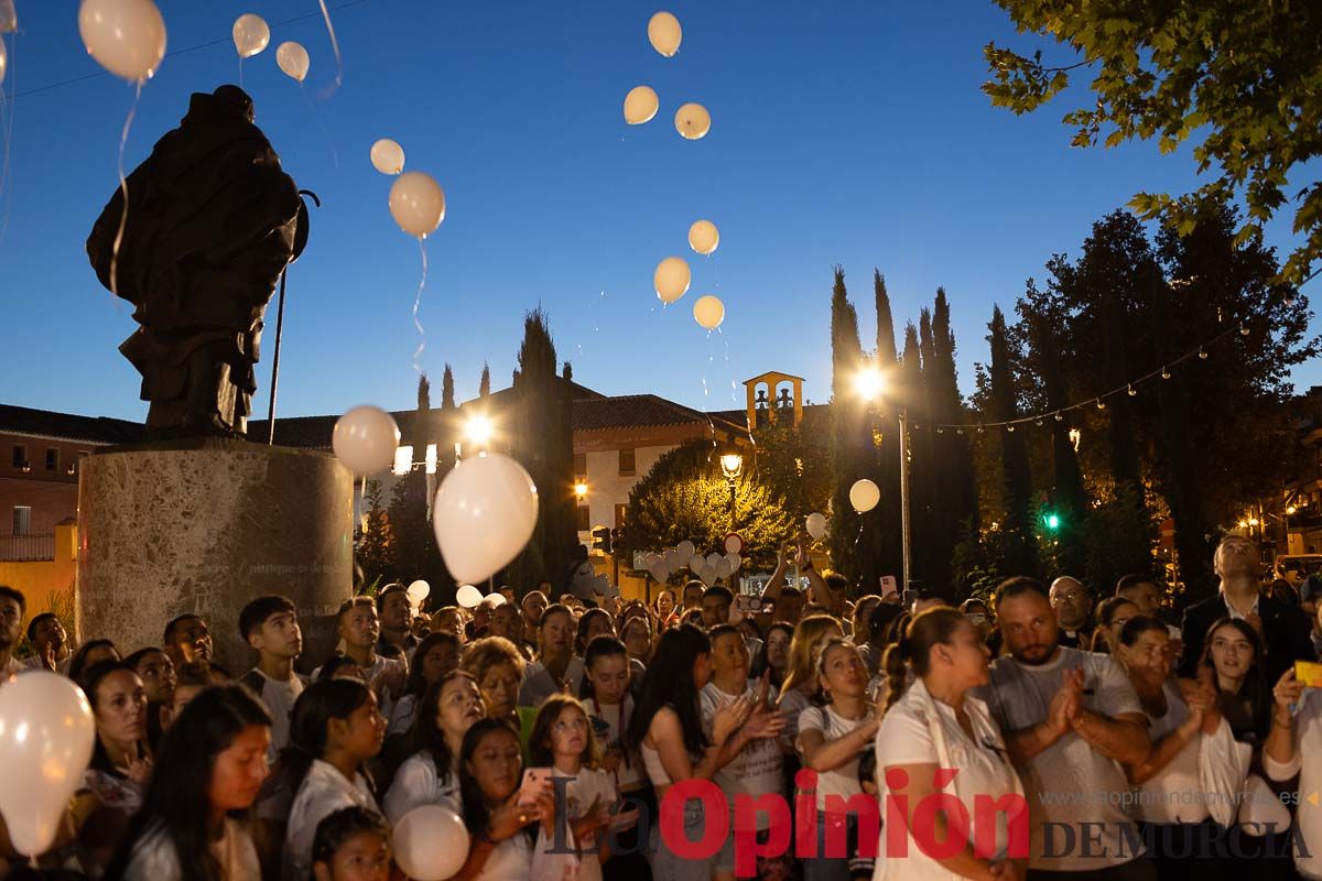 Homenaje a los cuatro fallecidos de Caravaca en el incendio de las discotecas de Murcia