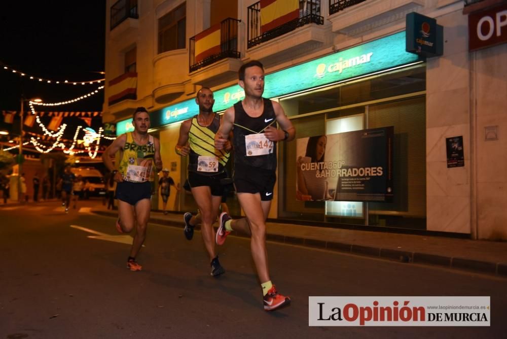 Carrera popular nocturna en Alquerías.