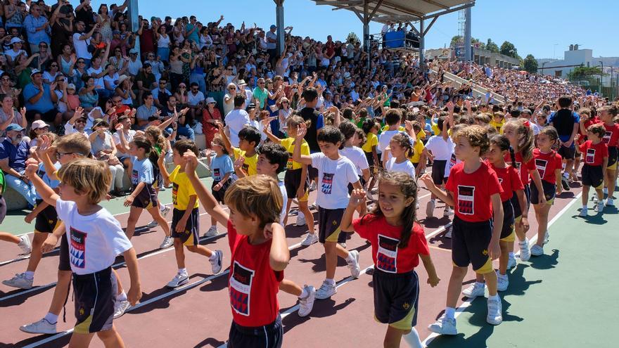 Inauguración de la XLIX Olimpiada del colegio Claret en Tamaraceite