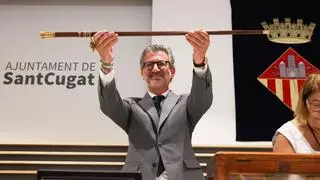 Josep Maria Vallès, nuevo alcalde de Sant Cugat con los únicos votos de Junts