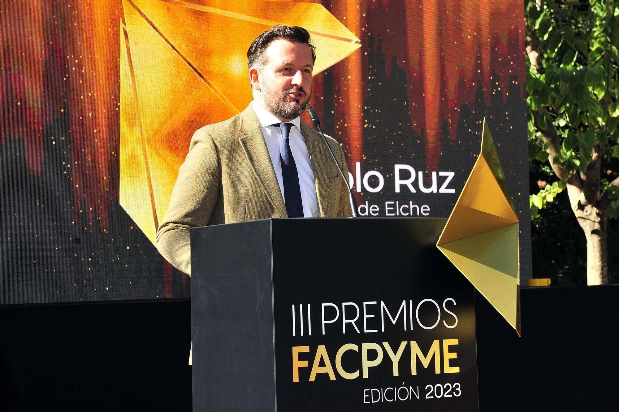 Entrega de premios FACPYME