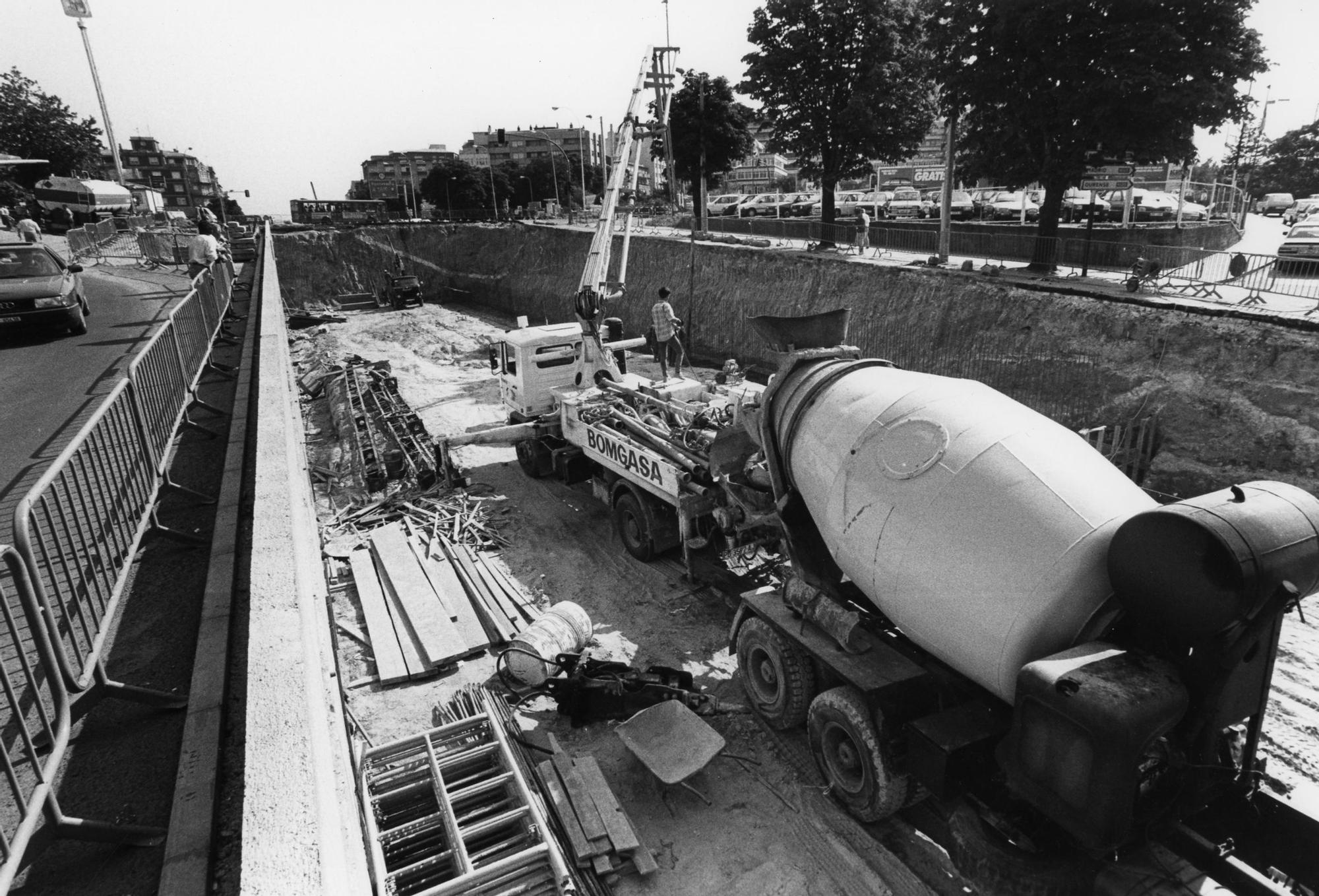 El túnel de Plaza de España