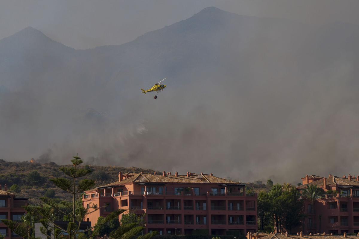 El incendio de Benahavís, en imágenes El incendio de Benahavís, en imágenes