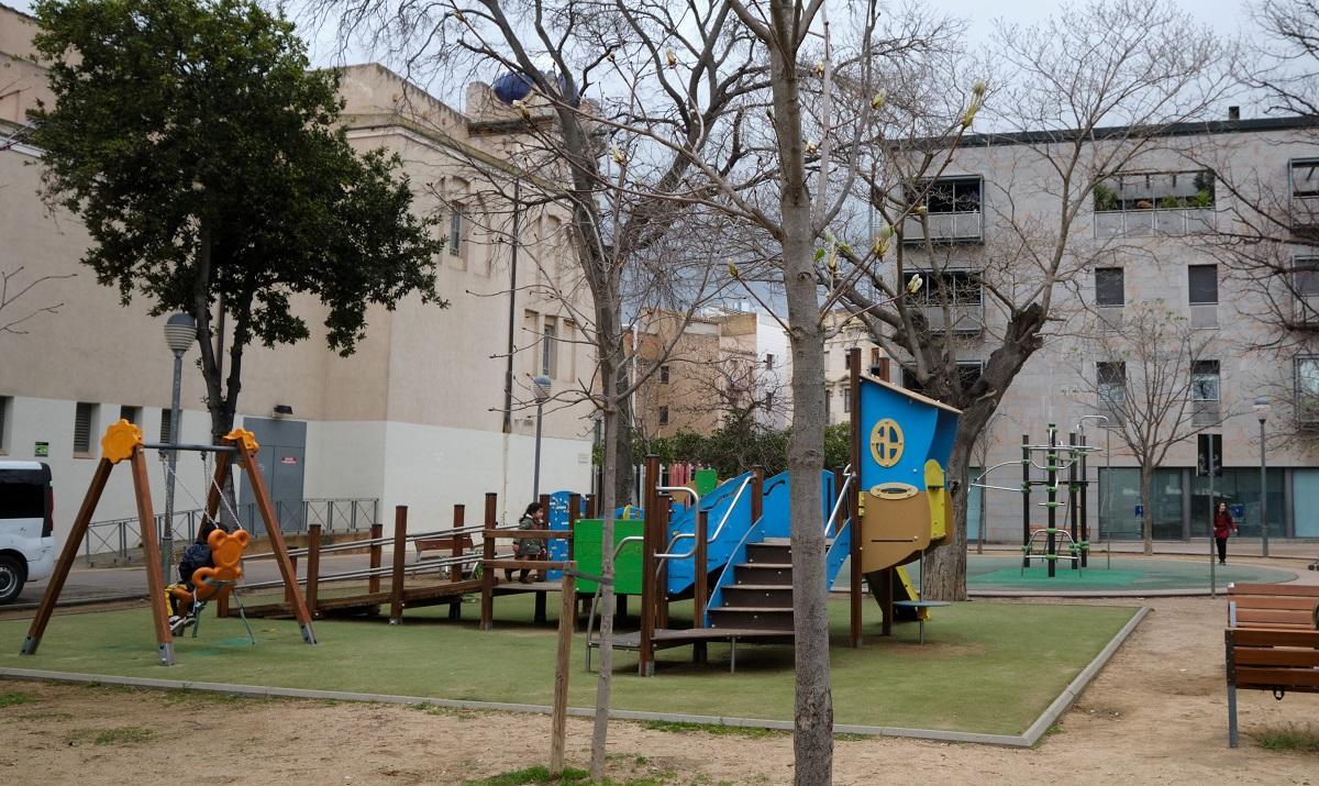 L'espai infantil dels jardins Puig Pujades
