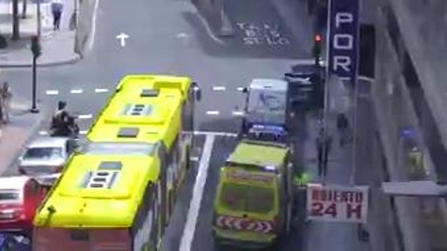 Accidente de tráfico en Las Palmas de Gran Canaria