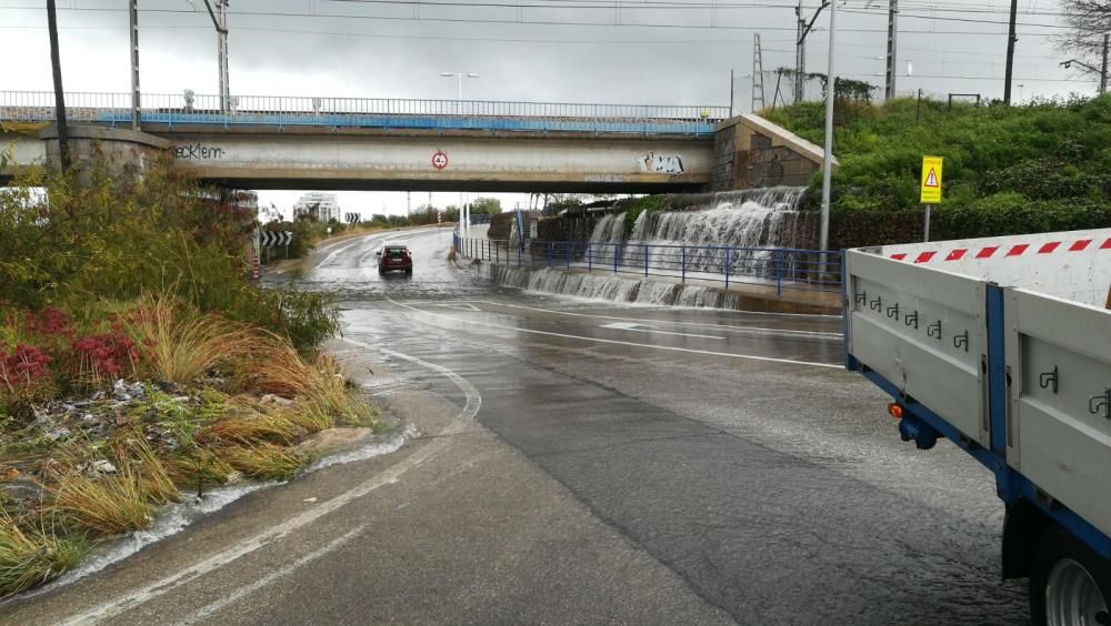 Lluvias torrenciales en Sagunt