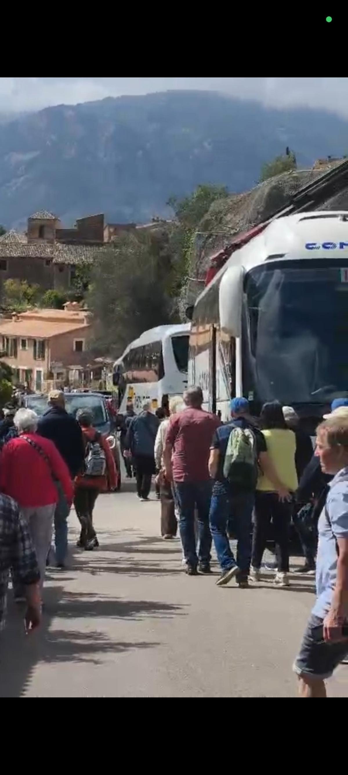 Colapso en Fornalutx.