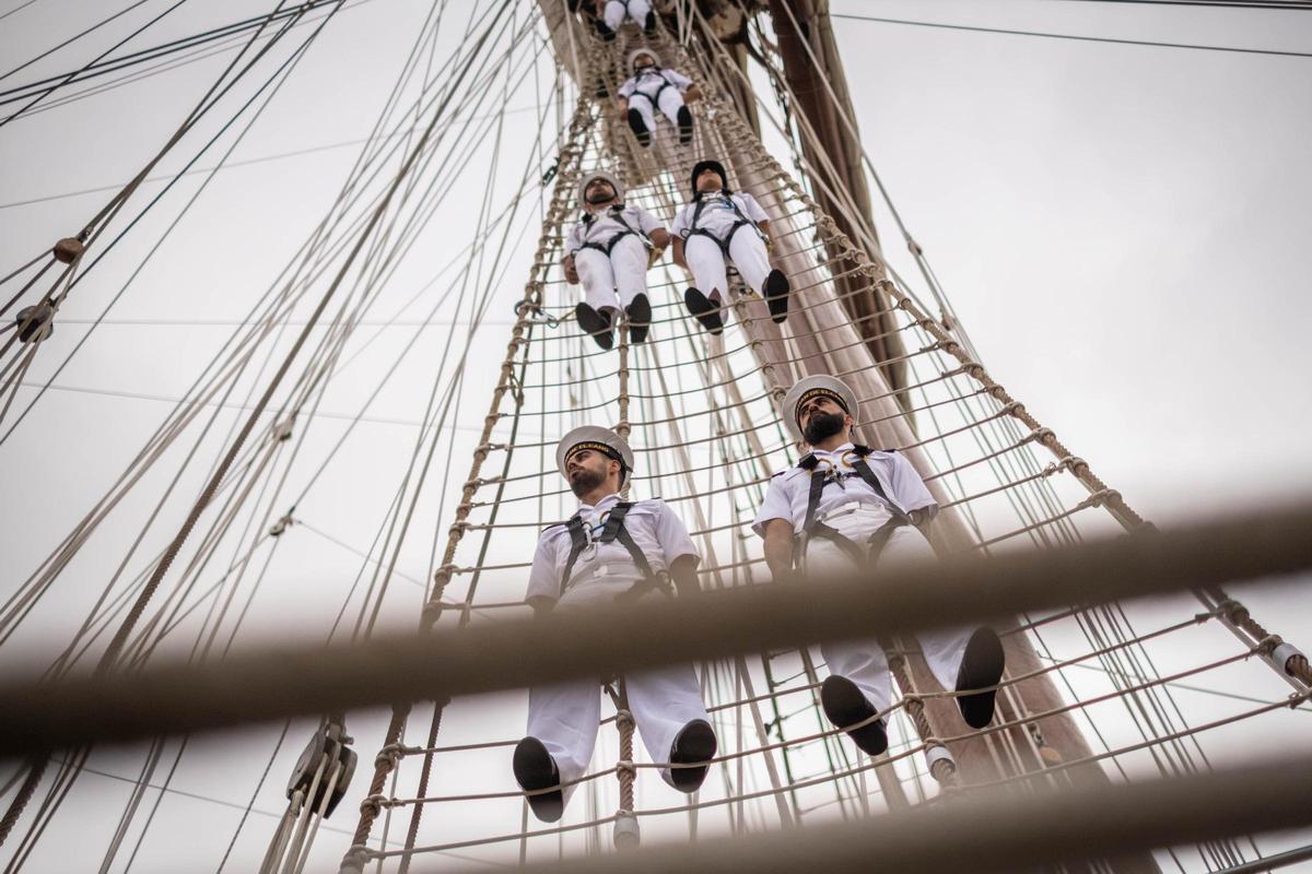 Escala de 'Juan Sebastián Elcano' en Santa Cruz de Tenerife