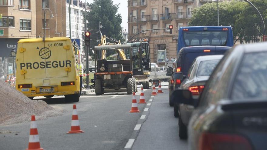 Las obras de renovación el abastecimiento en Jiménez Díaz entran en su fase final