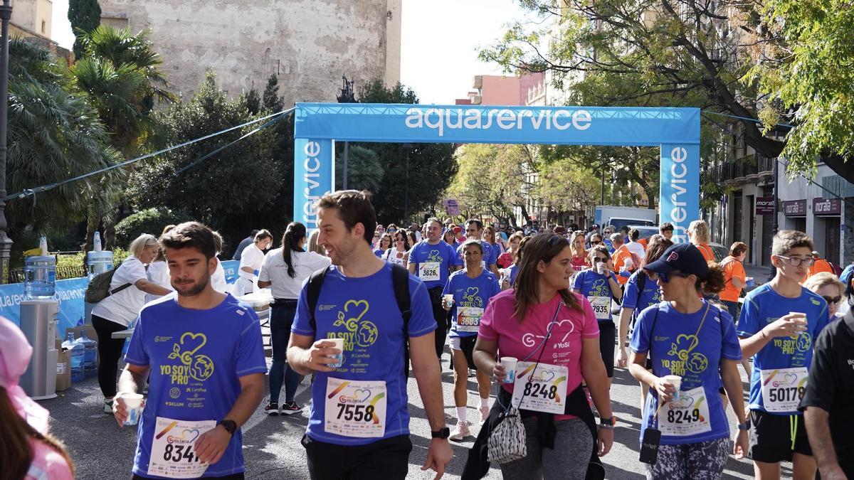 'Valencia contra el Cáncer' vuelve a contar con hidratación sostenible gracias a Aquaservice