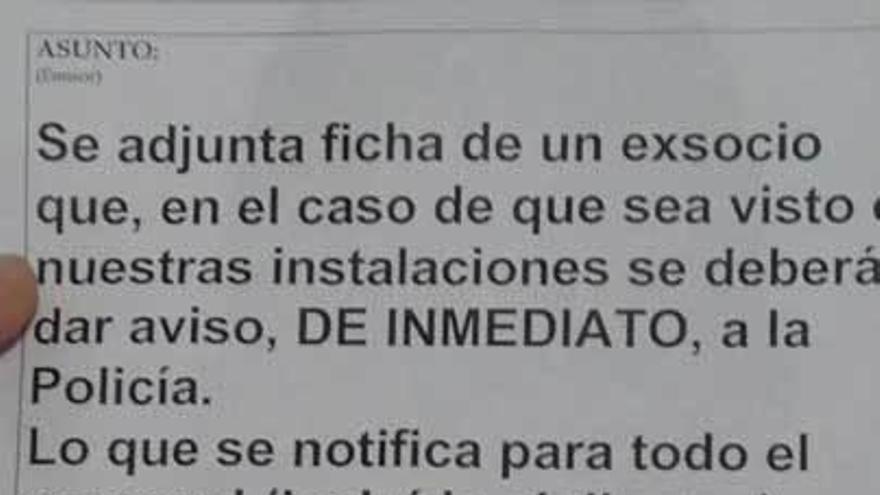 Comunicado enviado a los trabajadores del Grupo.