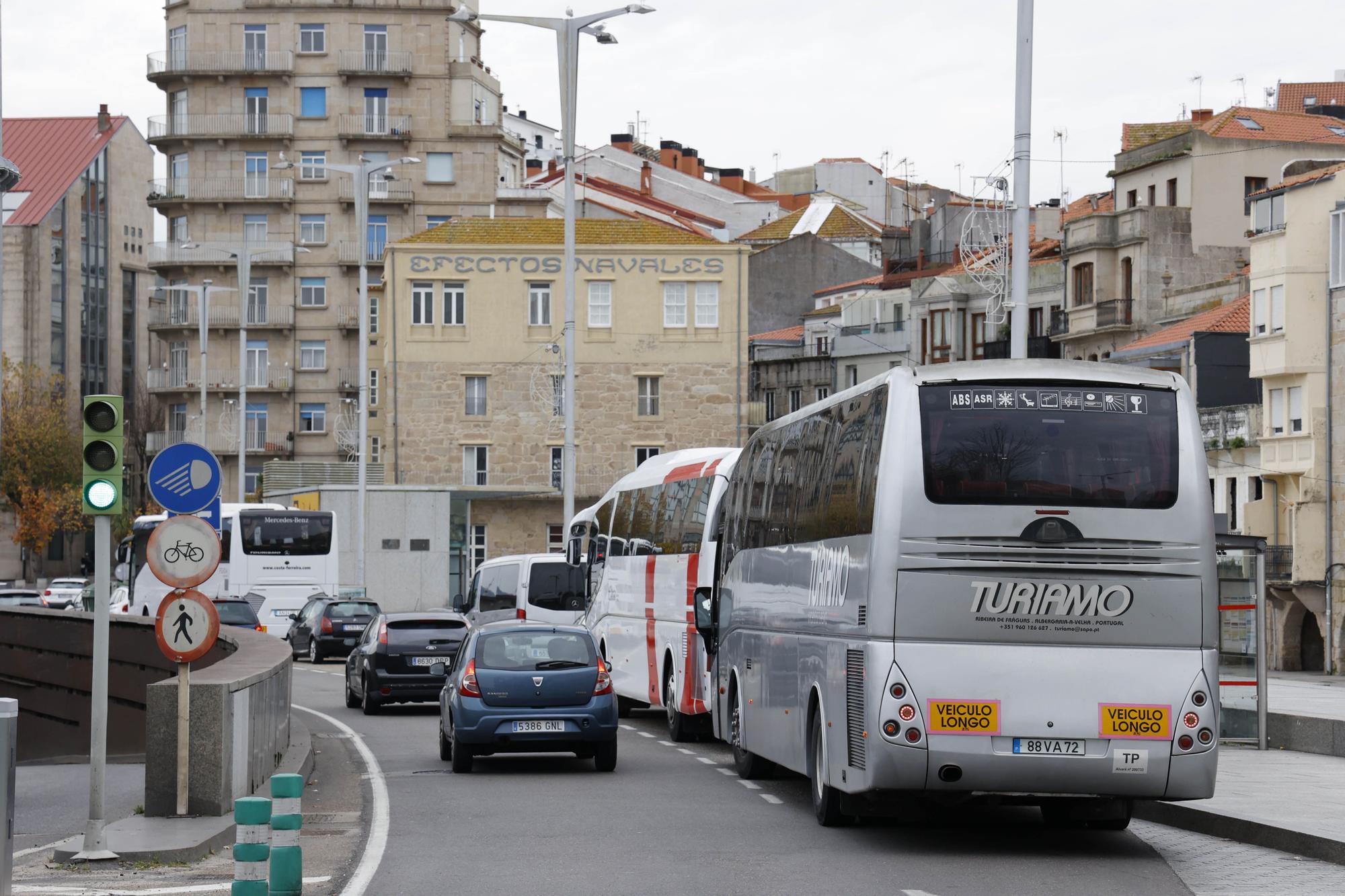 Vigo recibe un aluvión de visitantes durante los últimos días del puente