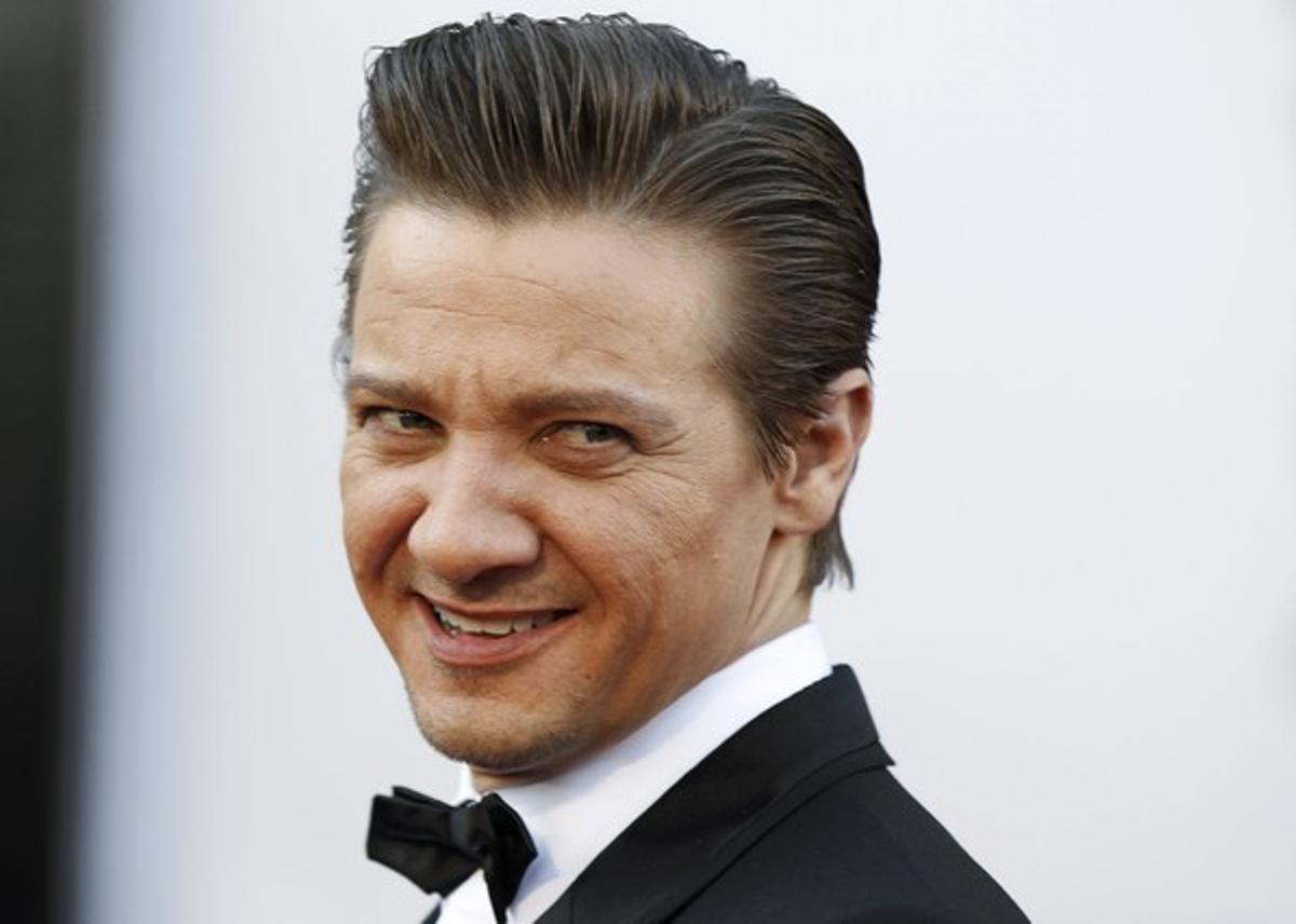 Jeremy Renner, a l’arribar a la cerimònia dels Oscars, diumenge passat a Los Angeles.