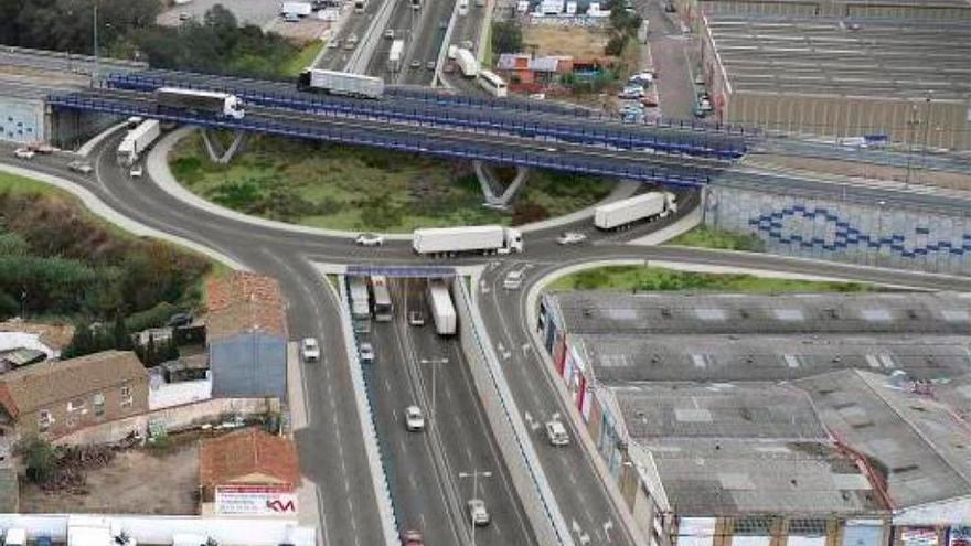 Recreación del futuro túnel de la A-68 que se pretende construir bajo el cuarto cinturón de Zaragoza.