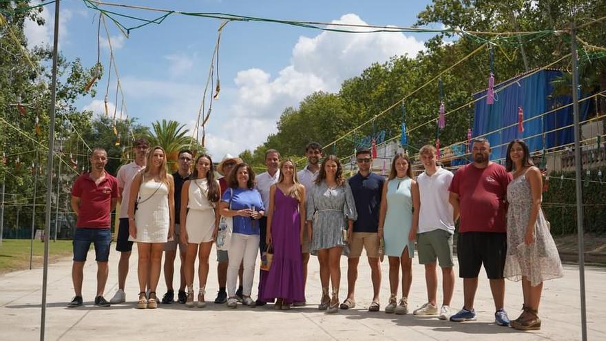 Así ha sido la primera mascletà de la Fira de Xàtiva 2024