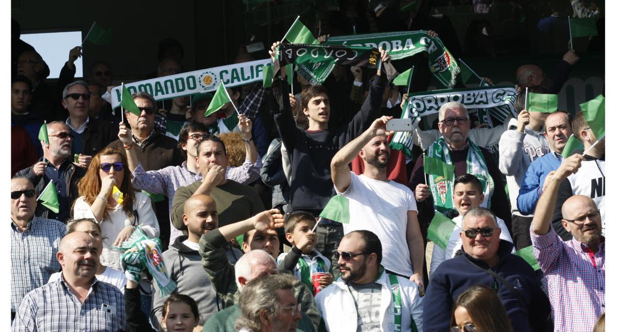 El Arcángel disfruta con la victoria del Córdoba