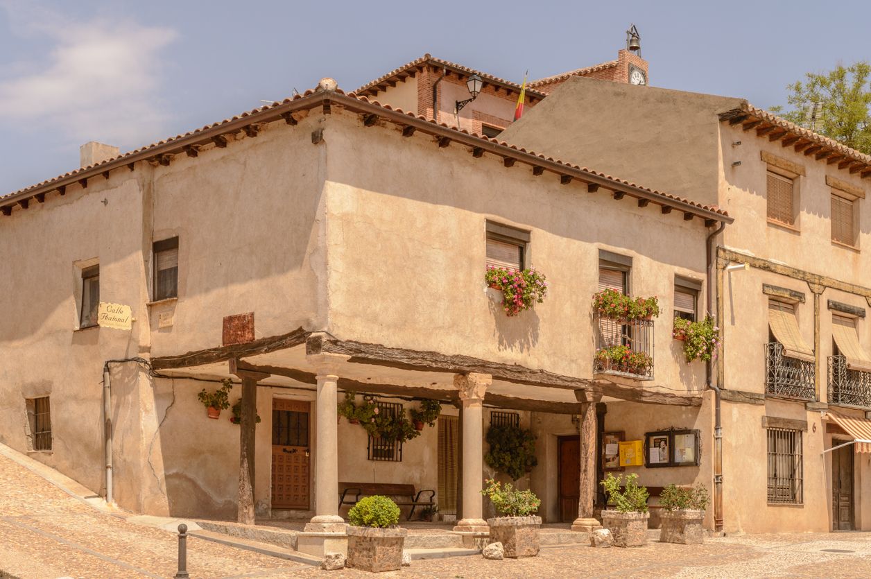 La plaza mayor formaba parte de la antigua judería del pueblo