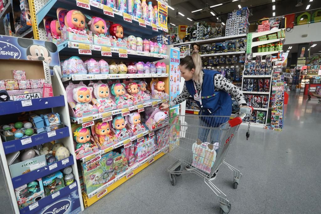 El centro lleno por las compras prenavideñas y el puente de diciembre