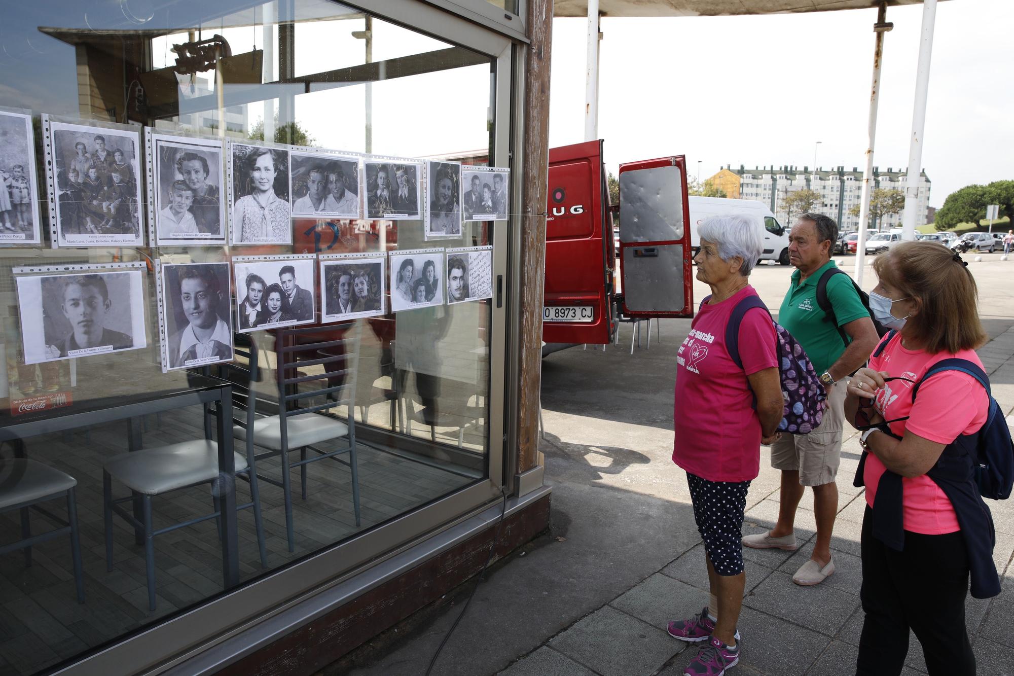 Homenaje a los niños y niñas de la guerra en El Arbeyal