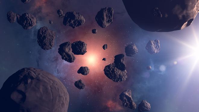 IA - Asteroides flotando