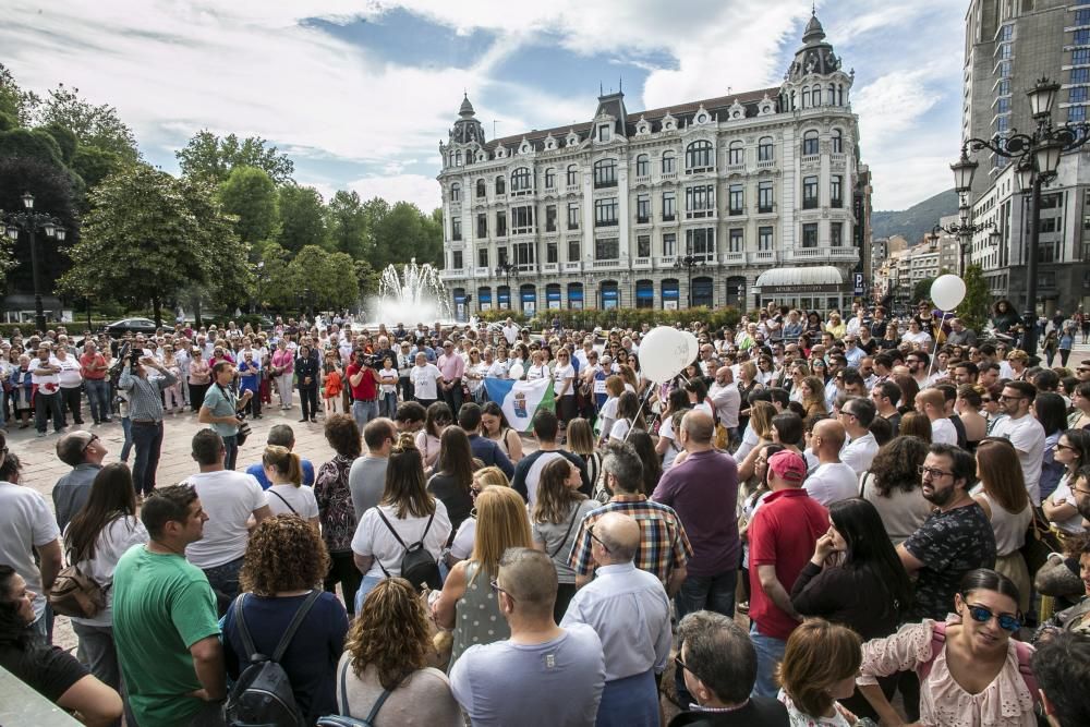 Concentración en Oviedo para pedir justicia para David Carragal