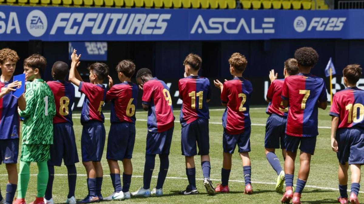 El Sub-12 del Barça es un equipo muy equilibrado