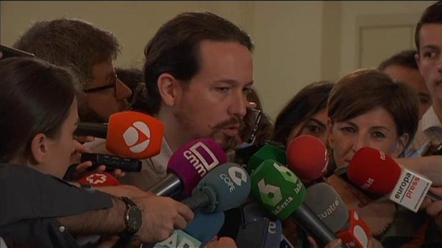 Iglesias recuerda a Sánchez la necesidad de pactos: "Tenemos la mano tendida"