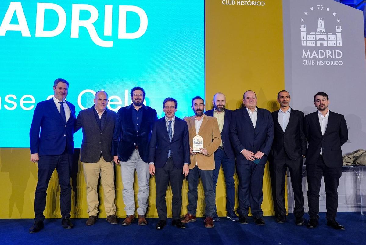 Club Hockey Patin Aluche durante la II Gala de Clubes Históricos